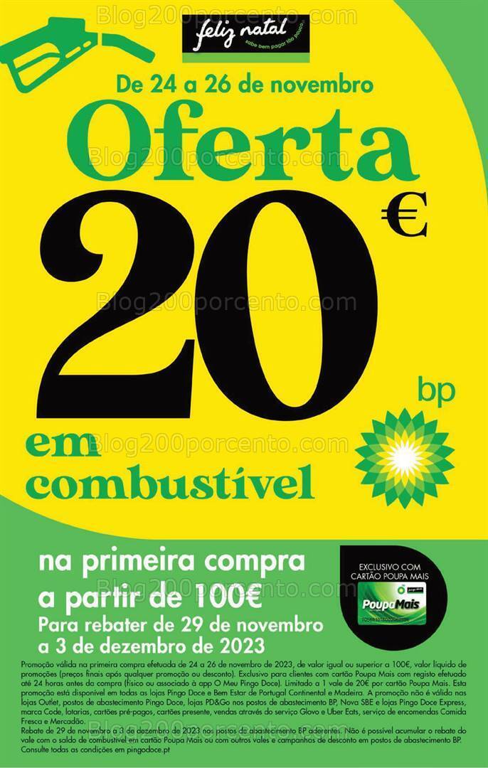 Antevisão Folheto PINGO DOCE Promoções Fim de Semana - 24 a 27 novembro