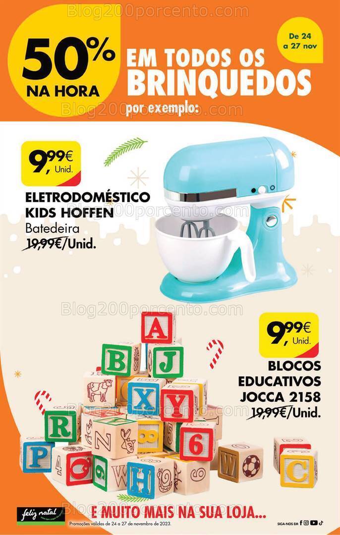 Antevisão Folheto PINGO DOCE Promoções Fim de Semana - 24 a 27 novembro