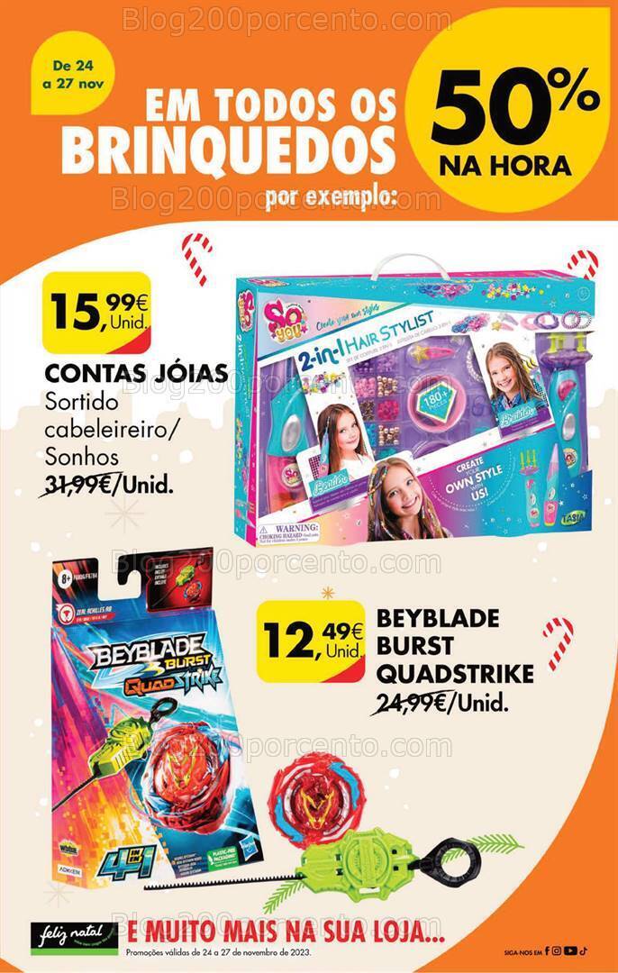 Antevisão Folheto PINGO DOCE Promoções Fim de Semana - 24 a 27 novembro