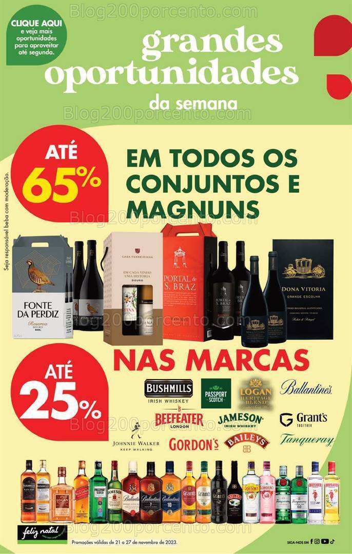 Antevisão Folheto PINGO DOCE Promoções Fim de Semana - 24 a 27 novembro