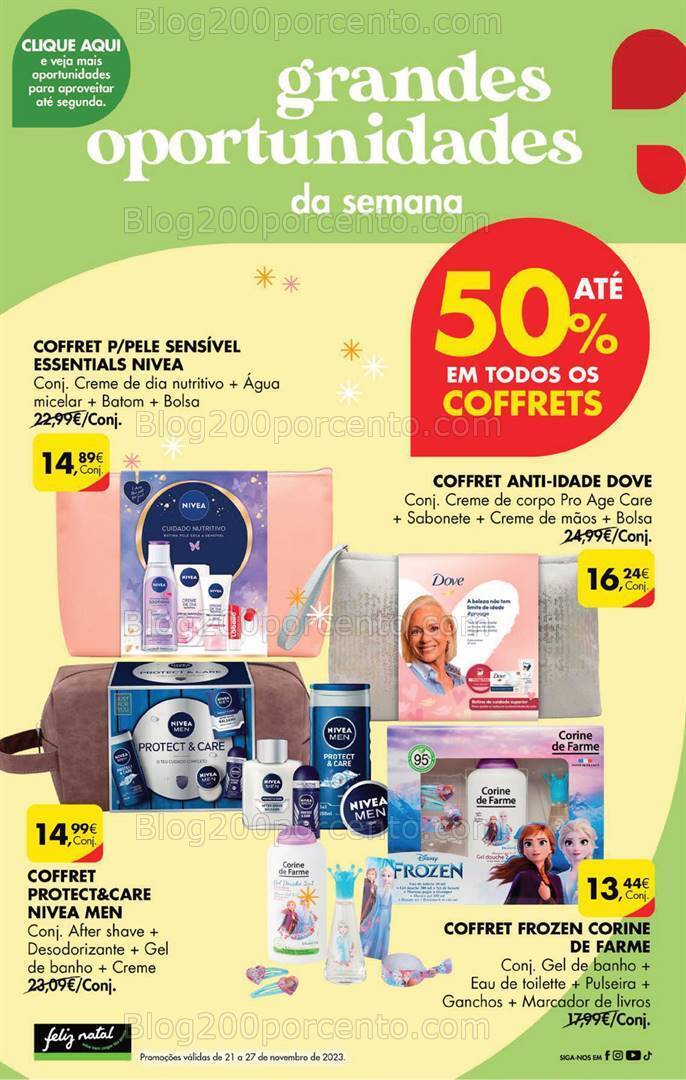 Antevisão Folheto PINGO DOCE Promoções Fim de Semana - 24 a 27 novembro