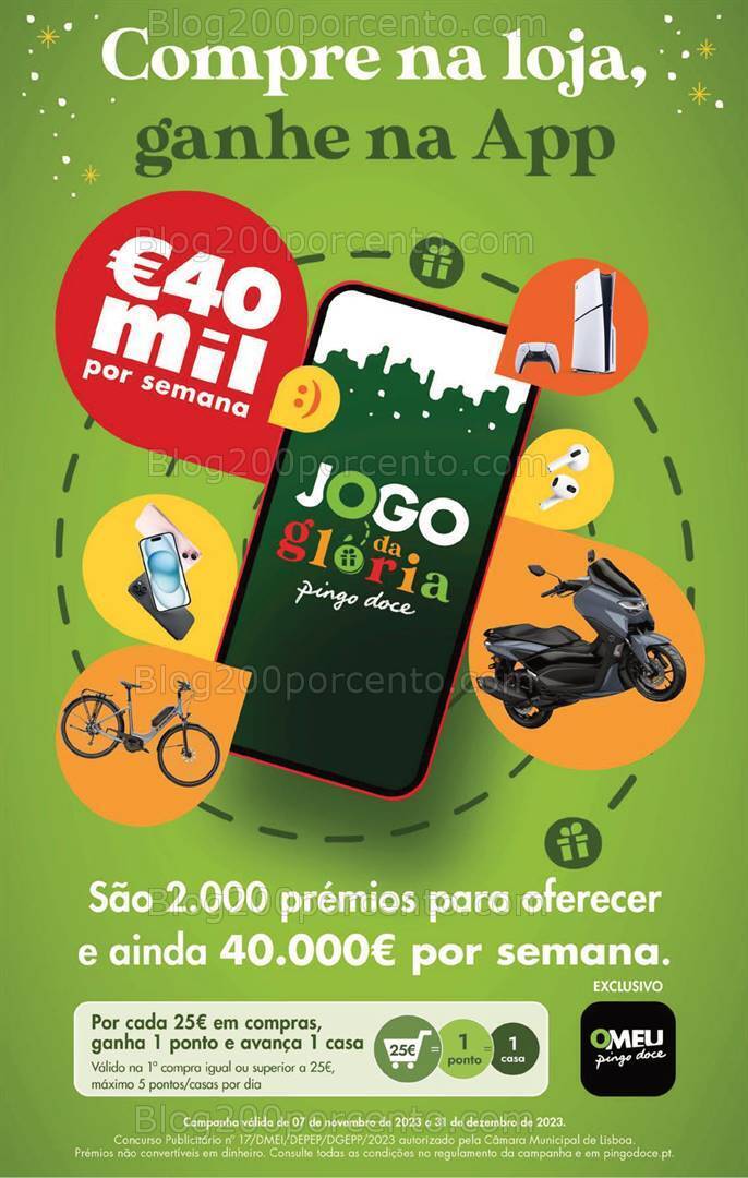 Antevisão Folheto PINGO DOCE Promoções Fim de Semana - 24 a 27 novembro
