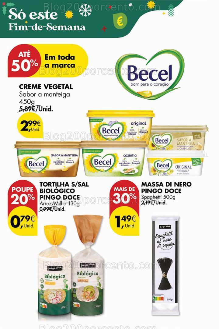 Antevisão Folheto PINGO DOCE Promoções Fim de Semana - 30 novembro a 1 dezembro