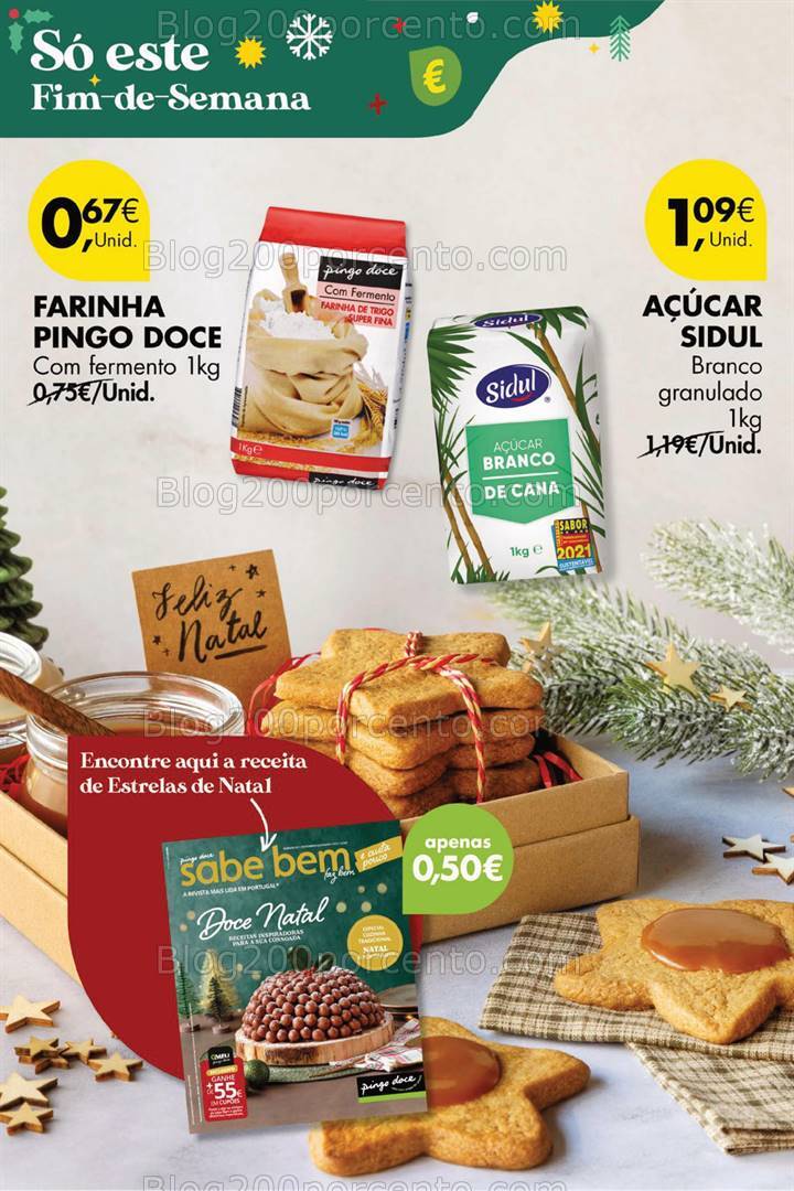 Antevisão Folheto PINGO DOCE Promoções Fim de Semana - 30 novembro a 1 dezembro
