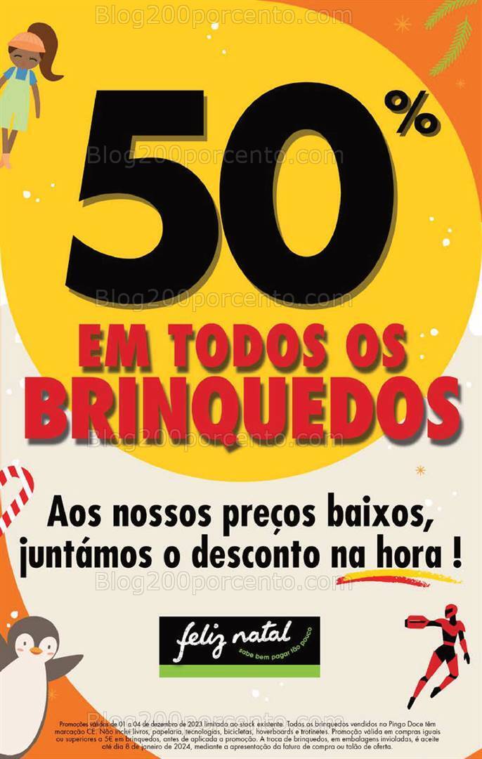 Antevisão Folheto PINGO DOCE Promoções Fim de Semana - 1 a 4 dezembro