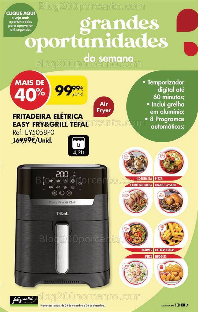 Antevisão Folheto PINGO DOCE Promoções Fim de Semana - 1 a 4 dezembro