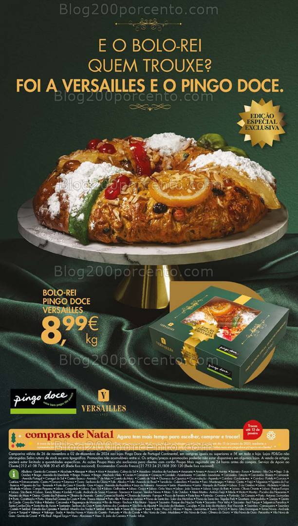 Antevisão Folheto PINGO DOCE Lojas Grandes Promoções de 26 novembro a 2 dezembro