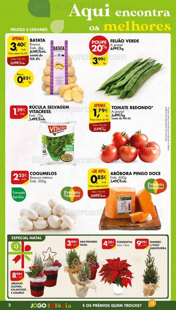 Antevisão Folheto PINGO DOCE Lojas Pequenas Promoções de 28 novembro a 4 dezembro