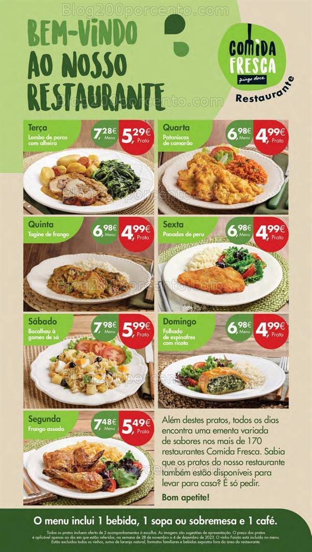 Antevisão Folheto PINGO DOCE Lojas Pequenas Promoções de 28 novembro a 4 dezembro