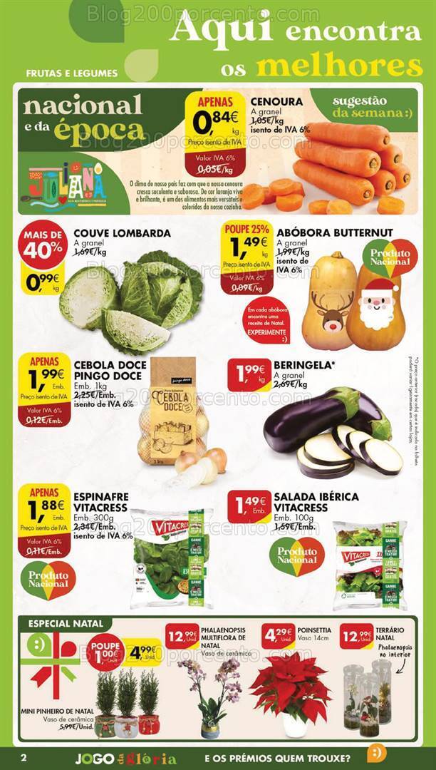 Antevisão Folheto PINGO DOCE Lojas Grandes Promoções de 5 a 11 dezembro