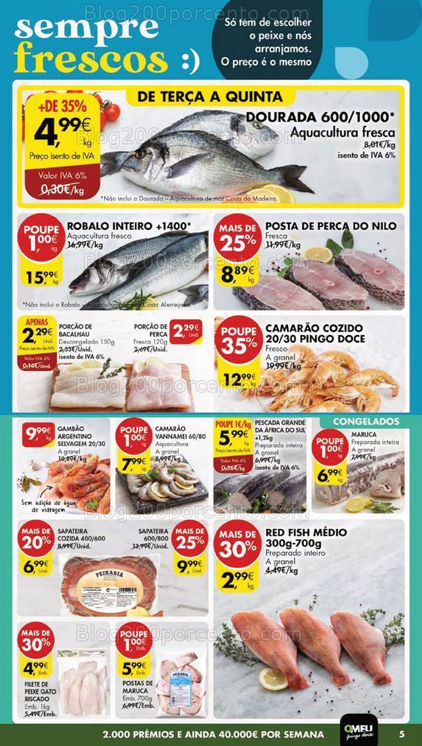 Antevisão Folheto PINGO DOCE Lojas Grandes Promoções de 5 a 11 dezembro