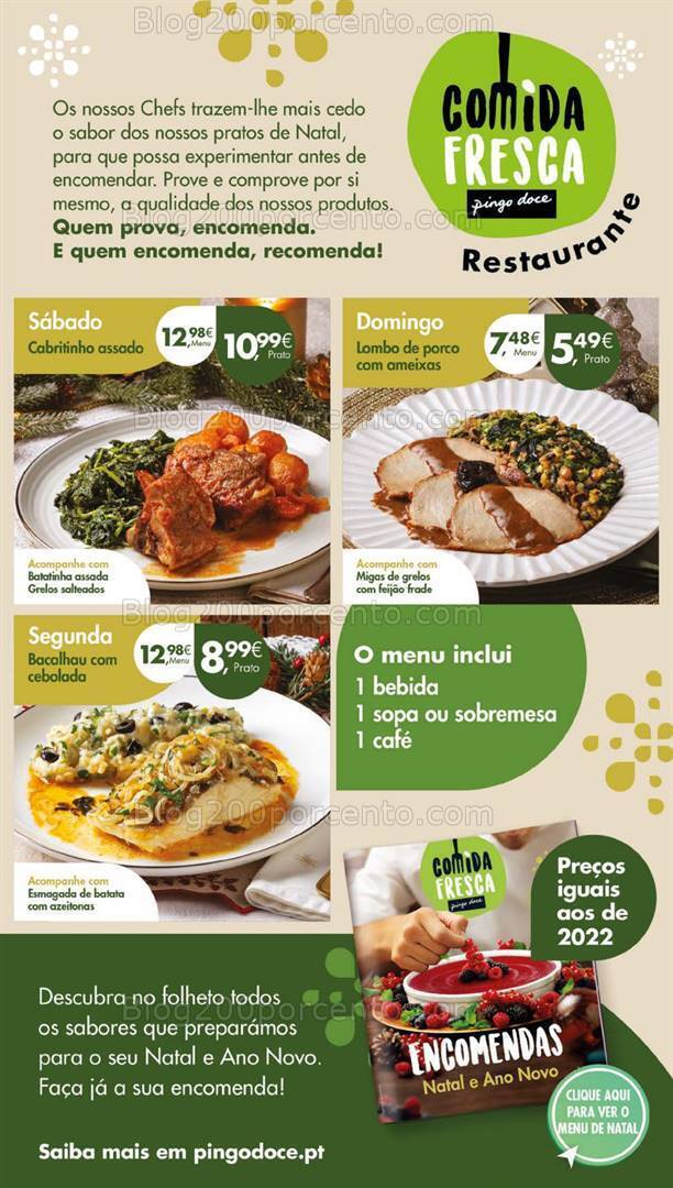 Antevisão Folheto PINGO DOCE Lojas Grandes Promoções de 5 a 11 dezembro