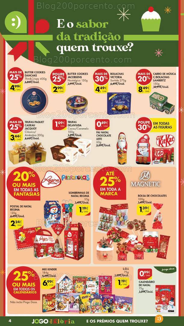 Antevisão Folheto PINGO DOCE Lojas Grandes Promoções de 5 a 11 dezembro