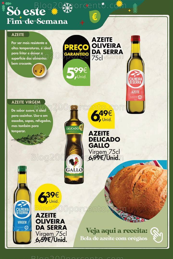 Antevisão Folheto PINGO DOCE Promoções Fim de Semana - 6 a 9 dezembro