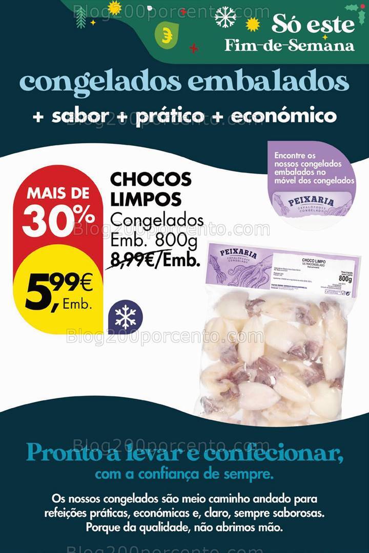 Antevisão Folheto PINGO DOCE Promoções Fim de Semana - 14 e 15 dezembro