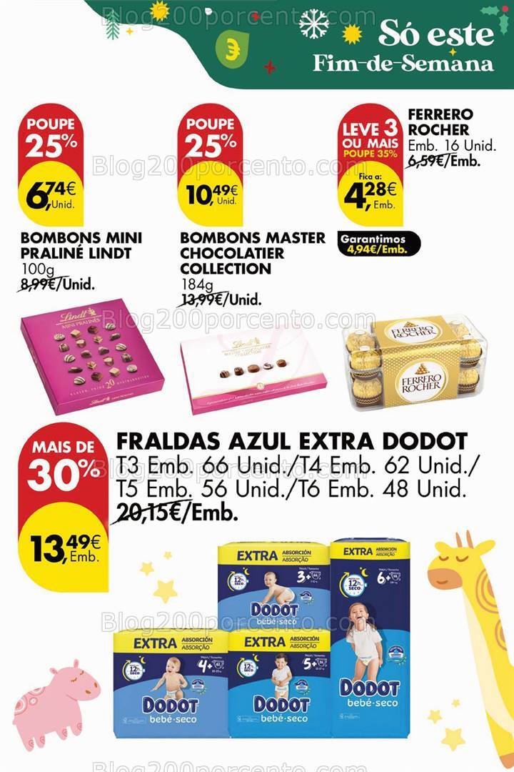 Antevisão Folheto PINGO DOCE Promoções Fim de Semana - 14 e 15 dezembro