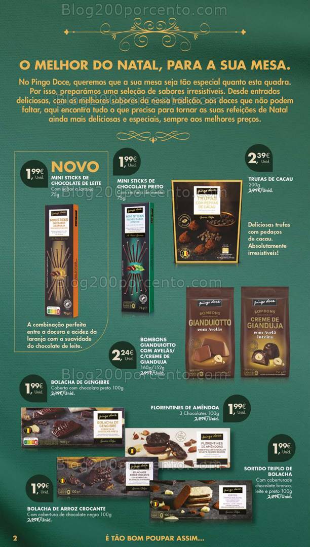 Antevisão Folheto PINGO DOCE Promoções de 10 a 16 dezembro