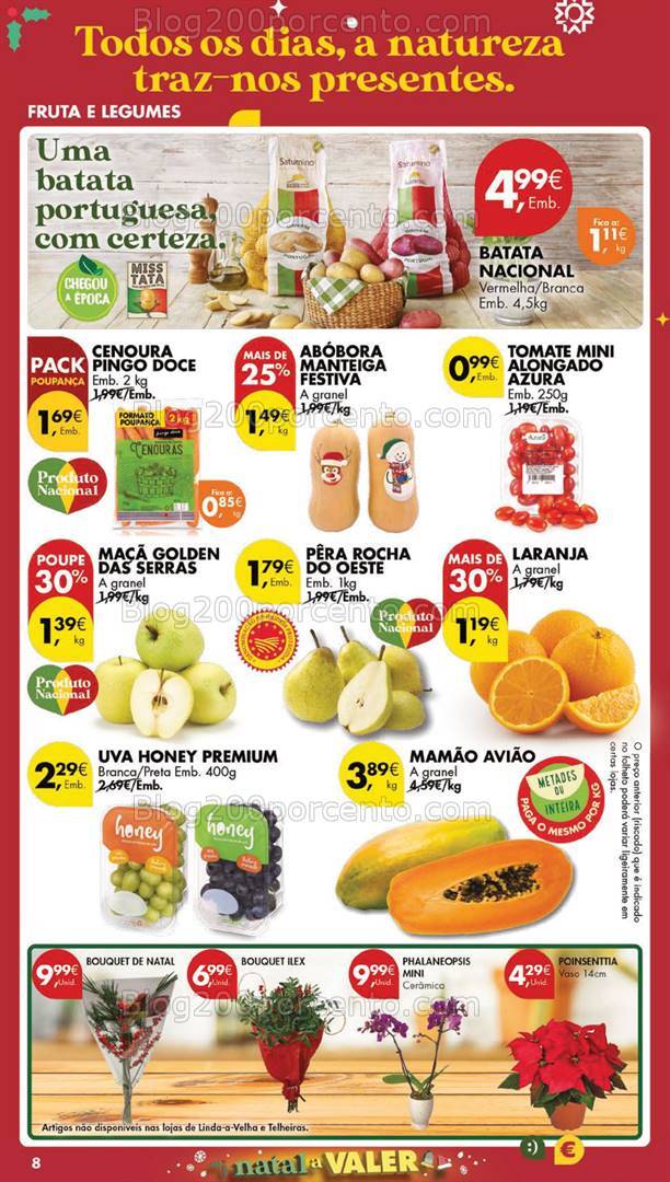 Antevisão Folheto PINGO DOCE Promoções de 10 a 16 dezembro