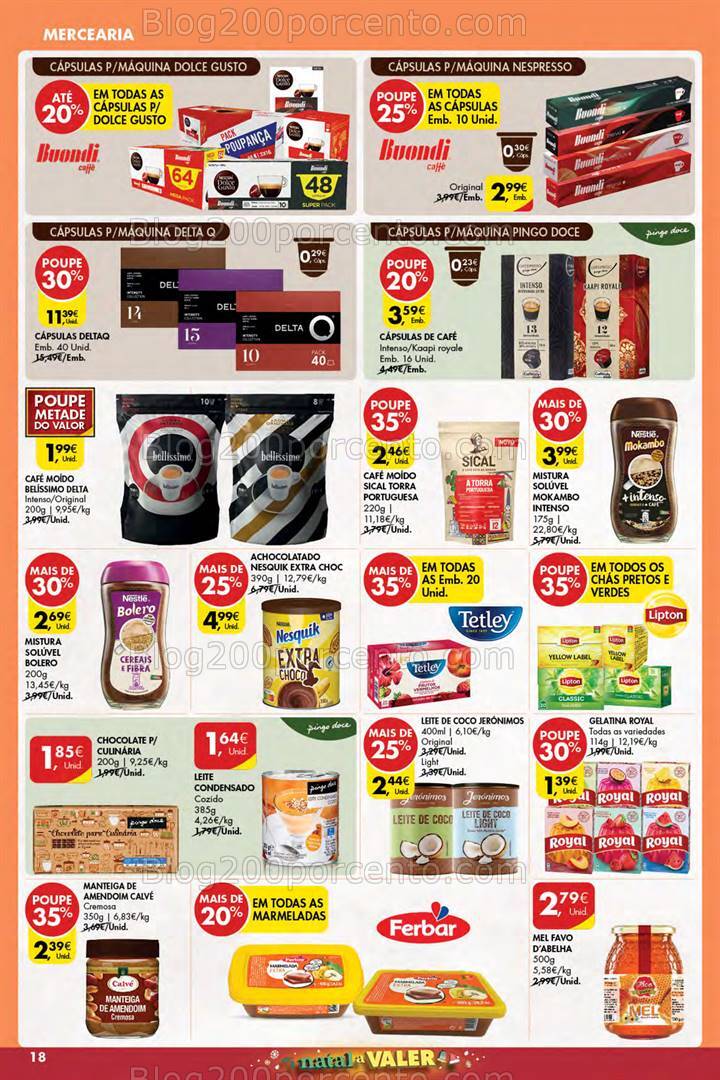 Antevisão Folheto PINGO DOCE Açores Promoções de 12 a 18 dezembro