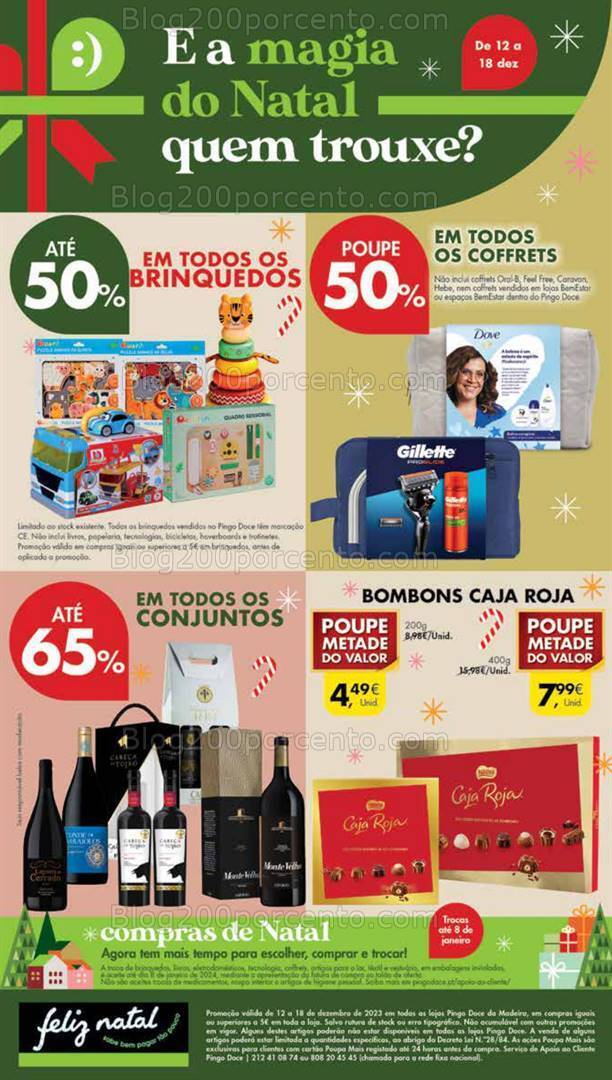 Antevisão Folheto PINGO DOCE Madeira Promoções de 12 a 18 dezembro