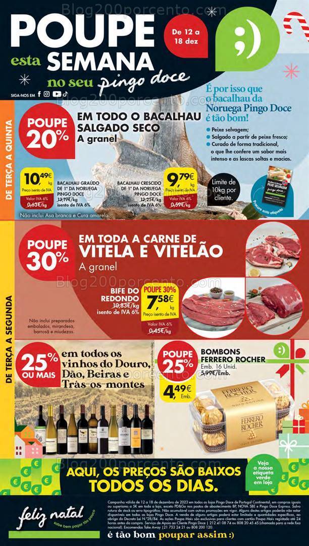 Antevisão Folheto PINGO DOCE Lojas Pequenas Promoções de 12 a 18 dezembro