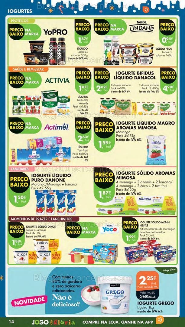 Antevisão Folheto PINGO DOCE Lojas Pequenas Promoções de 12 a 18 dezembro