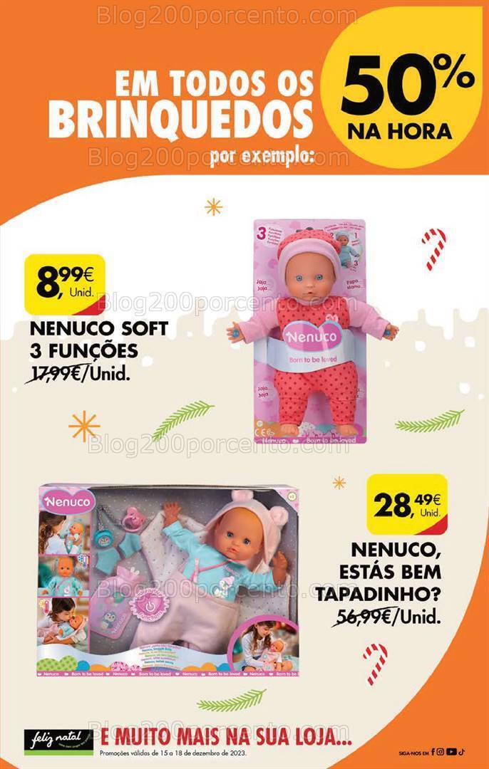 ALERTA - 50% desconto PINGO DOCE Todos os Brinquedos - 15 a 18 dezembro