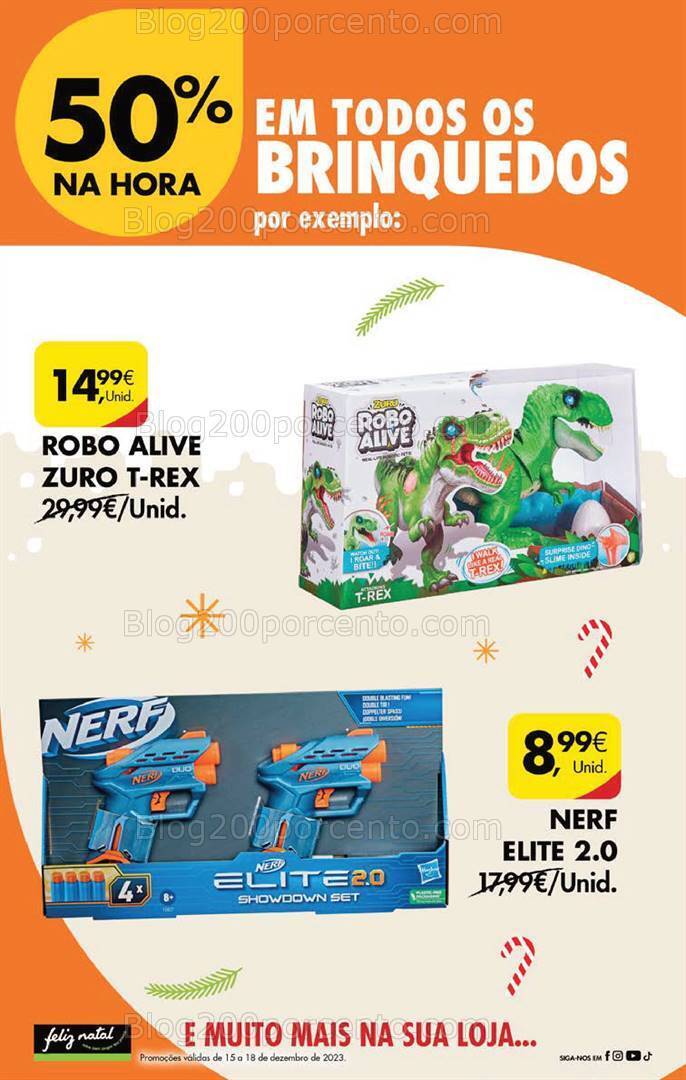ALERTA - 50% desconto PINGO DOCE Todos os Brinquedos - 15 a 18 dezembro
