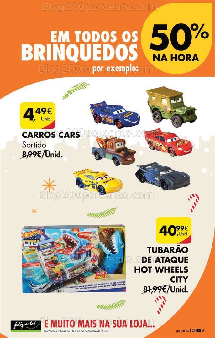 ALERTA - 50% desconto PINGO DOCE Todos os Brinquedos - 15 a 18 dezembro