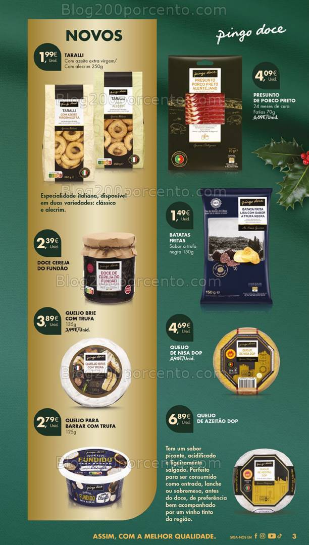 Antevisão Folheto PINGO DOCE Promoções de 17 a 26 dezembro