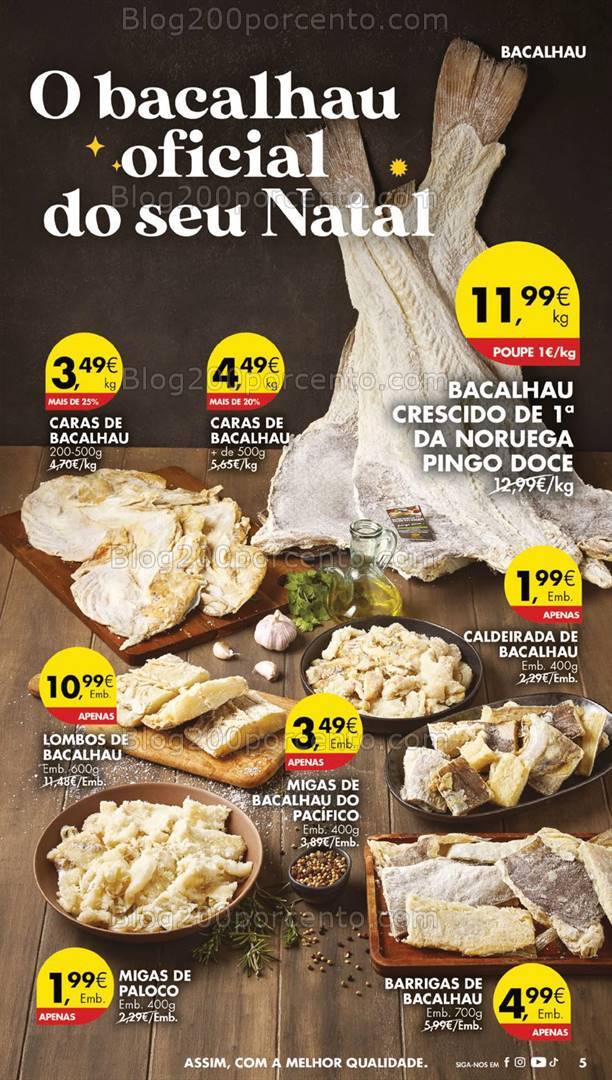 Antevisão Folheto PINGO DOCE Promoções de 17 a 26 dezembro