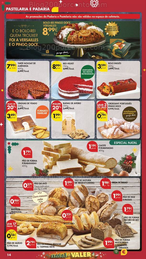 Antevisão Folheto PINGO DOCE Promoções de 17 a 26 dezembro