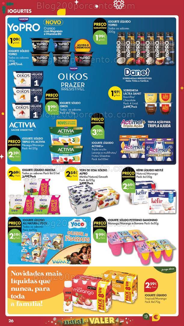 Antevisão Folheto PINGO DOCE Promoções de 17 a 26 dezembro