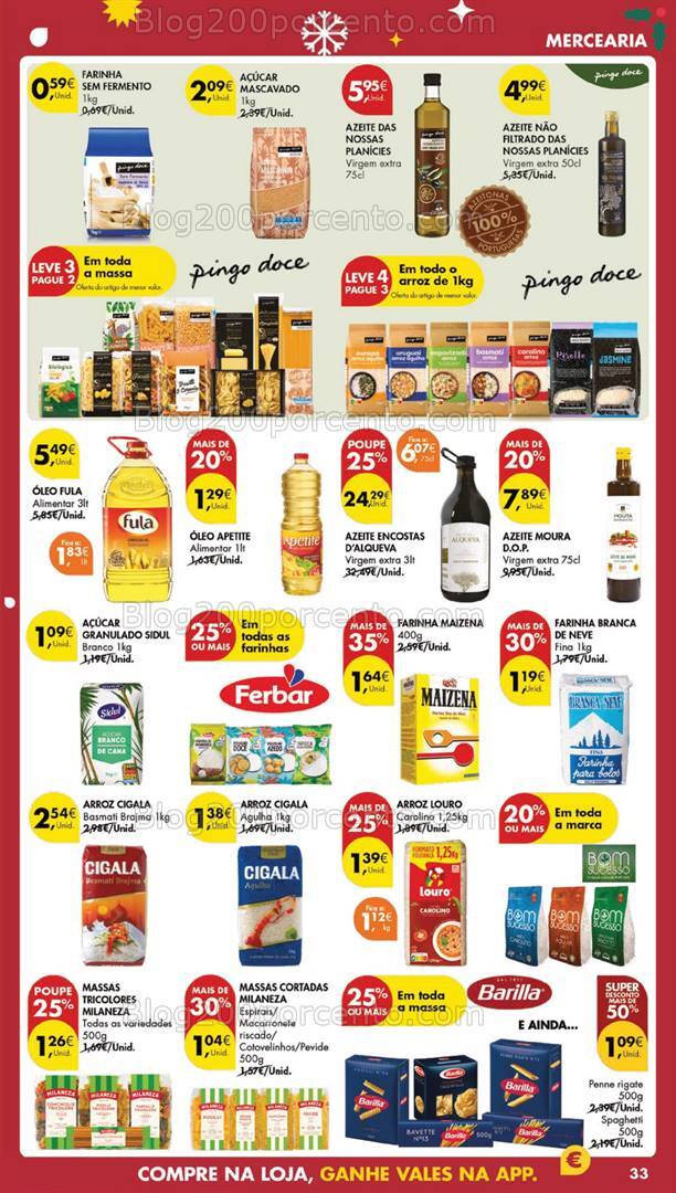 Antevisão Folheto PINGO DOCE Promoções de 17 a 26 dezembro
