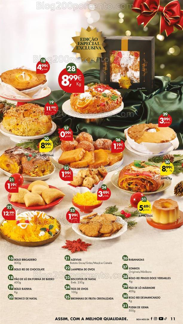 Antevisão Folheto PINGO DOCE Lojas Pequenas Promoções de 17 a 26 dezembro