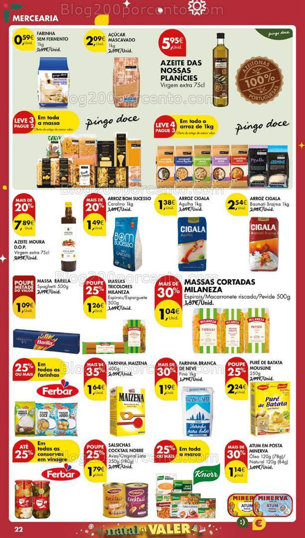 Antevisão Folheto PINGO DOCE Lojas Pequenas Promoções de 17 a 26 dezembro