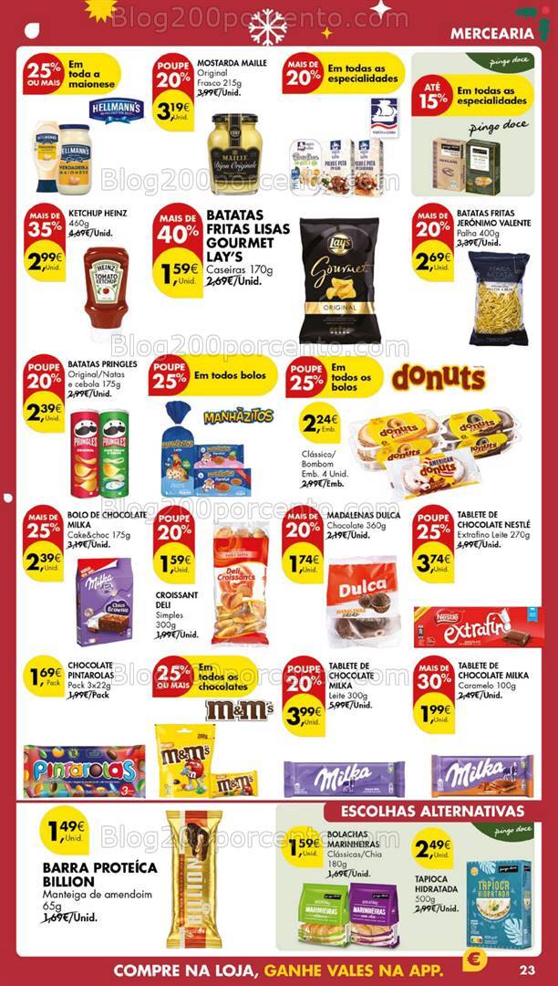 Antevisão Folheto PINGO DOCE Lojas Pequenas Promoções de 17 a 26 dezembro