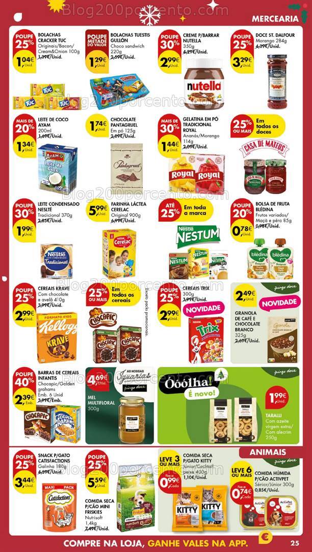 Antevisão Folheto PINGO DOCE Lojas Pequenas Promoções de 17 a 26 dezembro