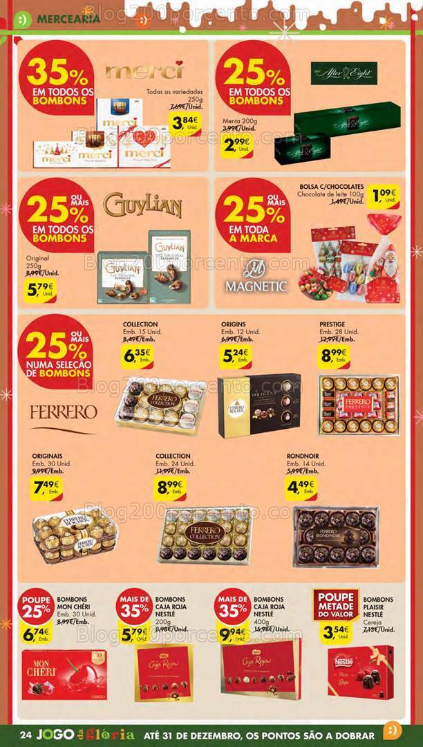 Antevisão Folheto PINGO DOCE Lojas Pequenas Promoções de 19 a 26 dezembro