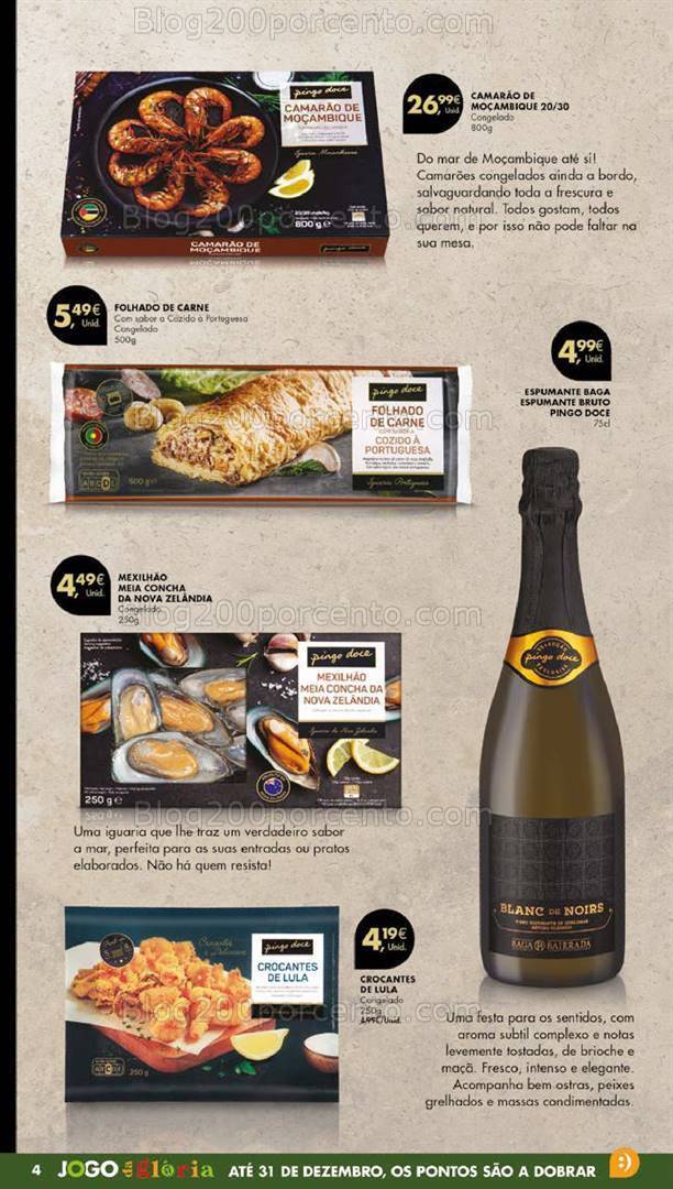 Antevisão Folheto PINGO DOCE Lojas Grandes Promoções de 19 a 26 dezembro