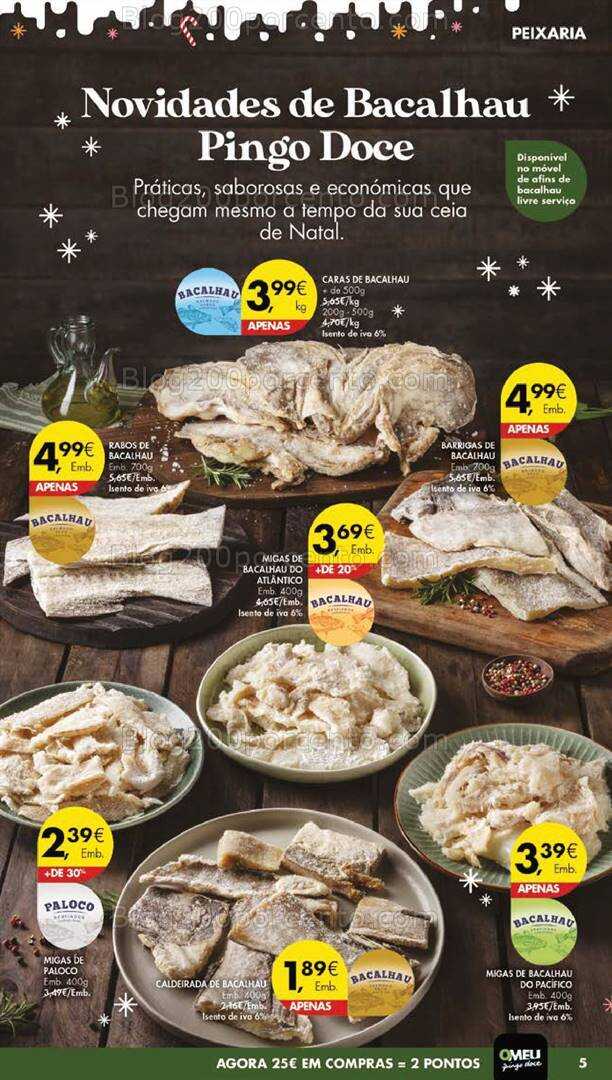 Antevisão Folheto PINGO DOCE Lojas Grandes Promoções de 19 a 26 dezembro