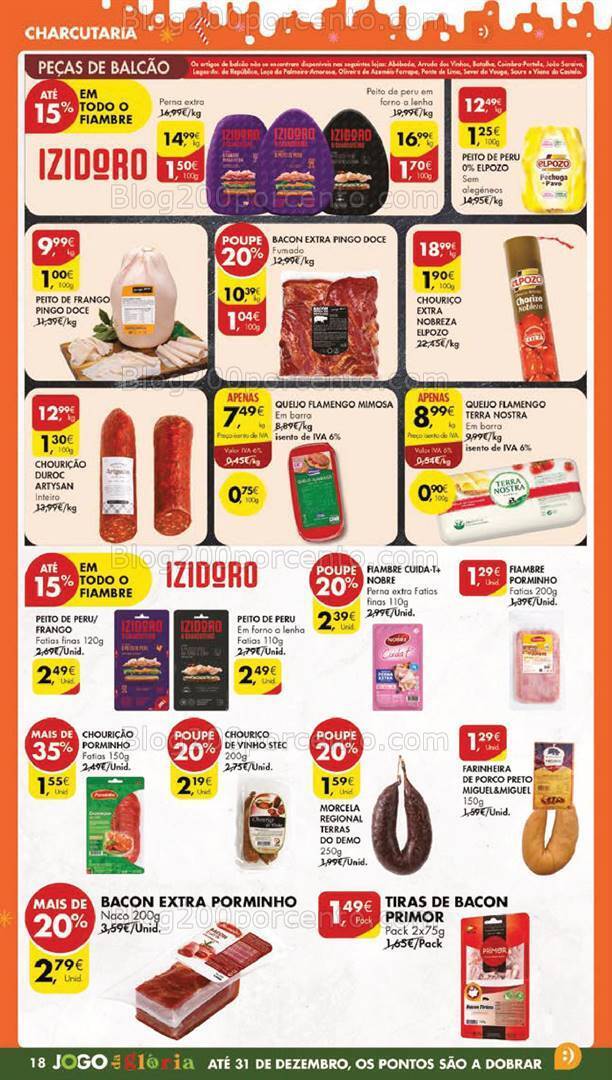 Antevisão Folheto PINGO DOCE Lojas Grandes Promoções de 19 a 26 dezembro