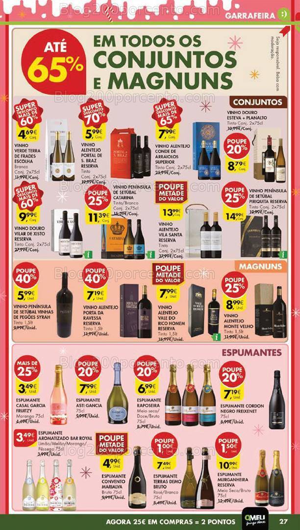 Antevisão Folheto PINGO DOCE Lojas Grandes Promoções de 19 a 26 dezembro