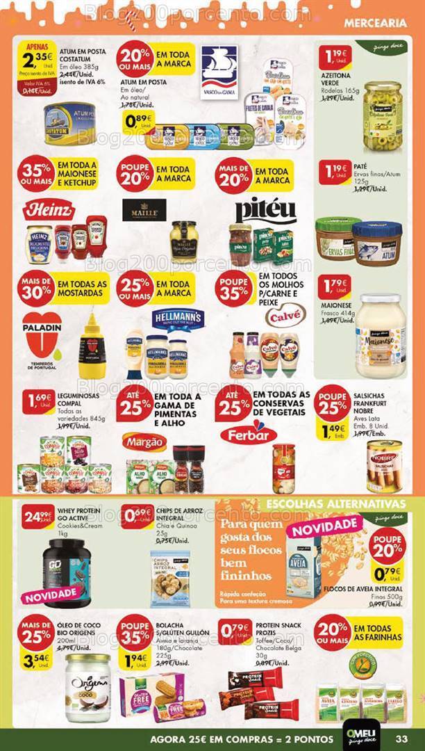 Antevisão Folheto PINGO DOCE Lojas Grandes Promoções de 19 a 26 dezembro