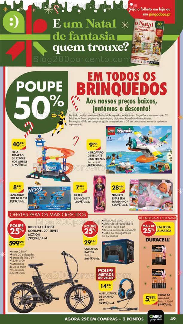 Antevisão Folheto PINGO DOCE Lojas Grandes Promoções de 19 a 26 dezembro
