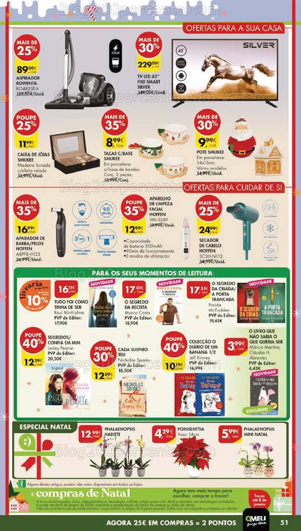 Antevisão Folheto PINGO DOCE Lojas Grandes Promoções de 19 a 26 dezembro