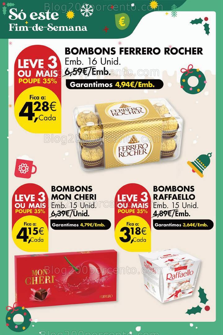 Antevisão Folheto PINGO DOCE Promoções Fim de Semana - 20 a 26 dezembro