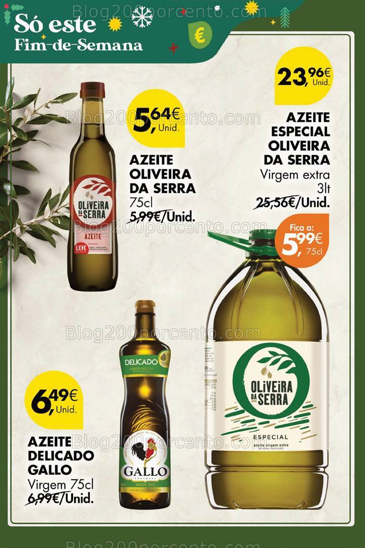 Antevisão Folheto PINGO DOCE Promoções Fim de Semana - 20 a 26 dezembro