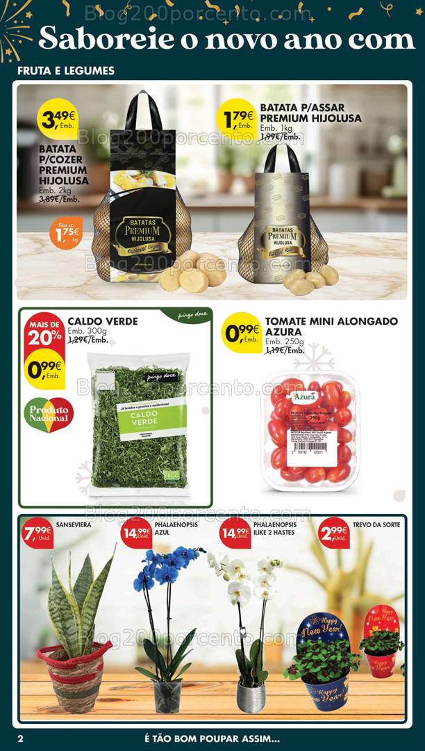 Antevisão Folheto PINGO DOCE Lojas Pequenas Promoções de 27 dezembro a 2 janeiro