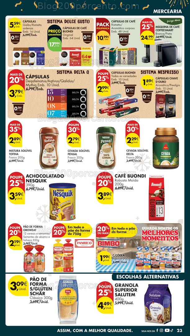 Antevisão Folheto PINGO DOCE Lojas Pequenas Promoções de 27 dezembro a 2 janeiro